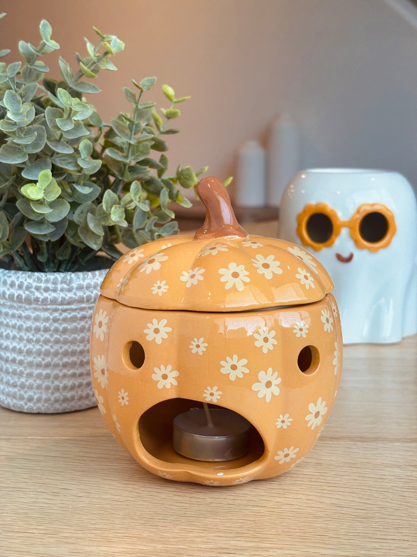 Groovy Pumpkin Wax Warmer