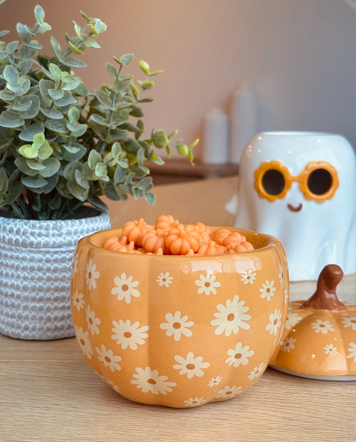 Groovy Pumpkin Wax Warmer