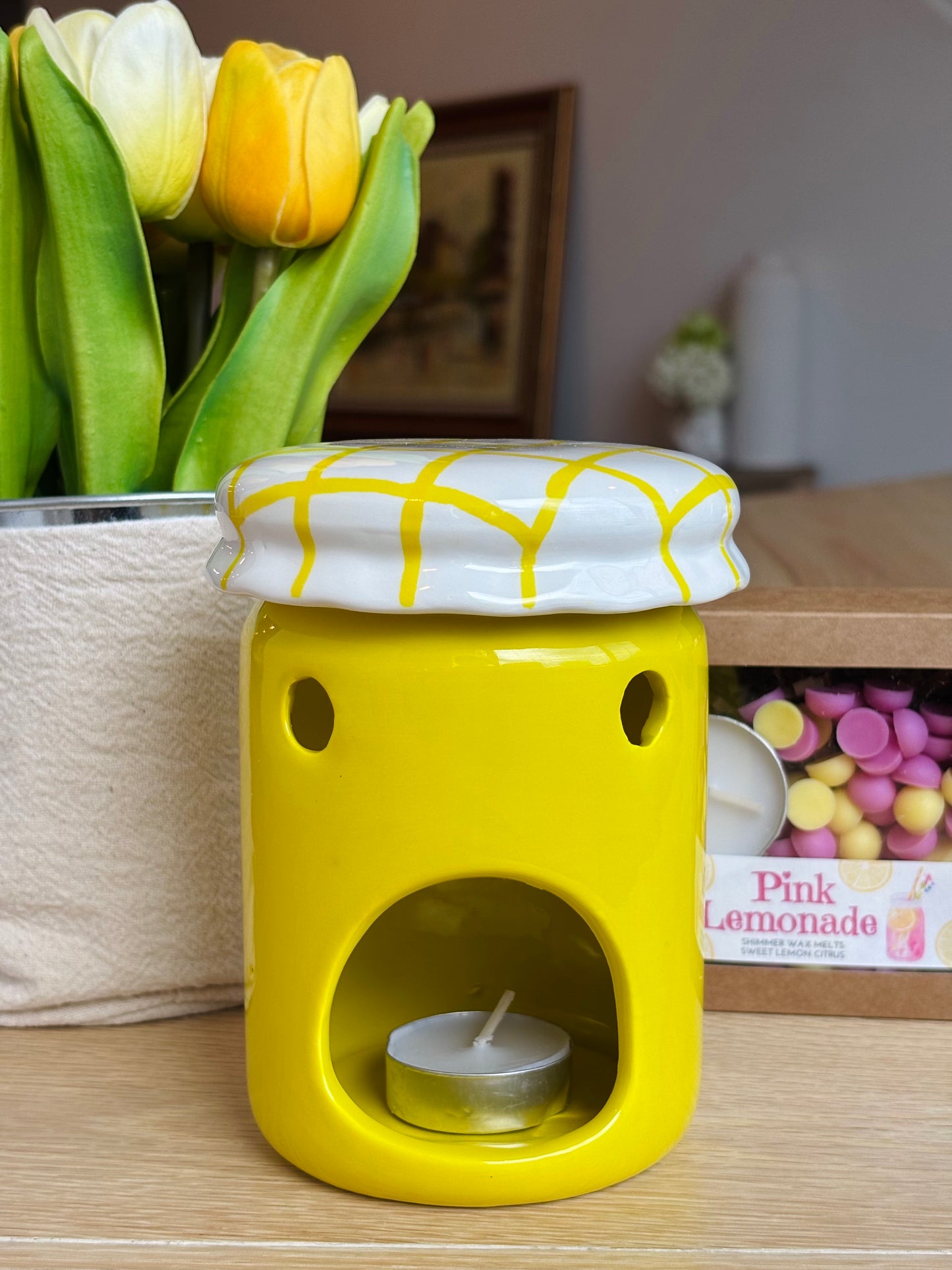 Lemon Jar Wax Warmer