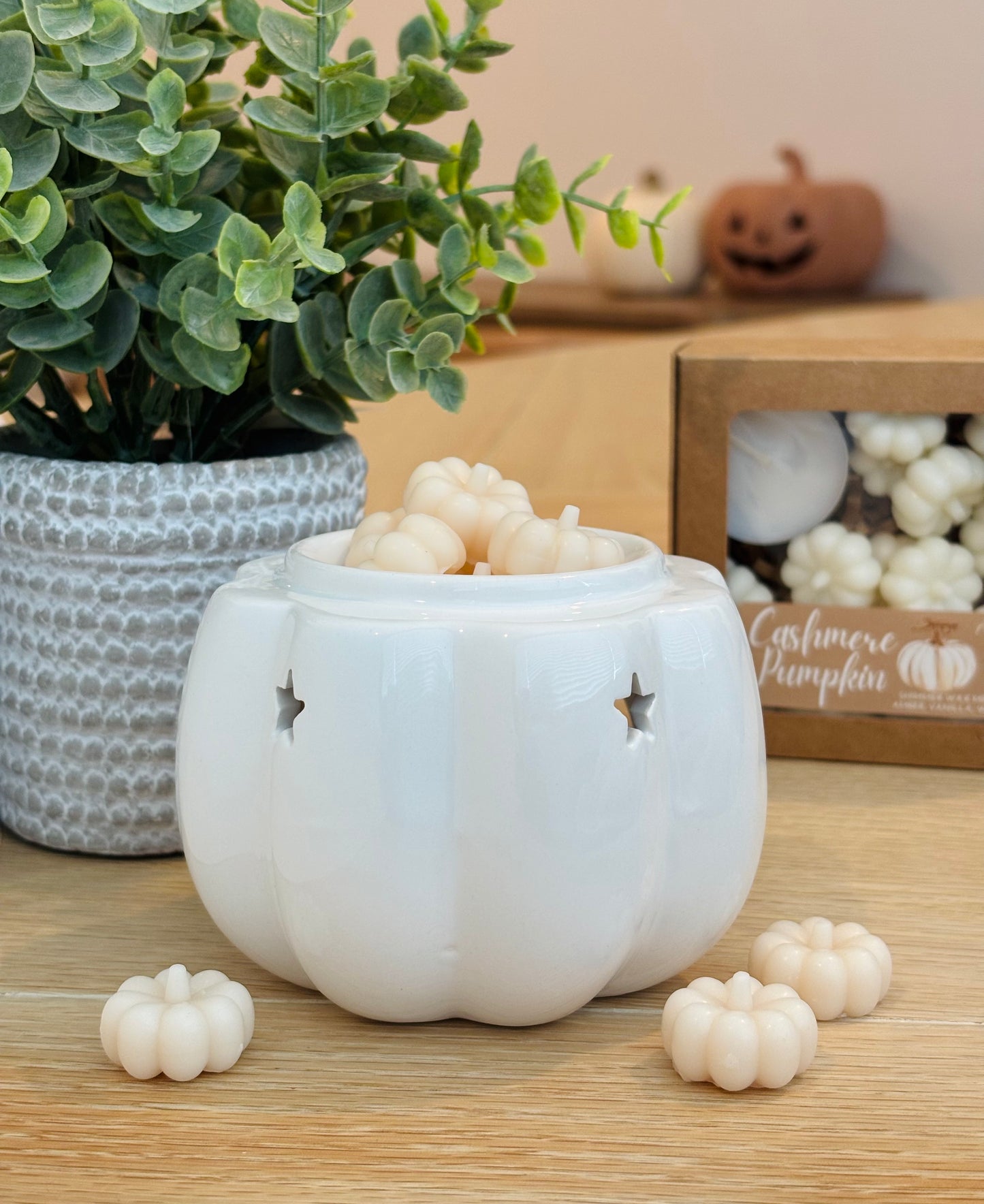 White Pumpkin Wax Warmer