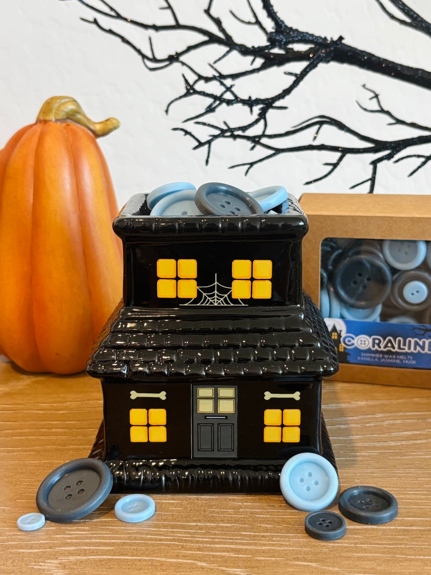 Two-Story Haunted House Wax Warmer