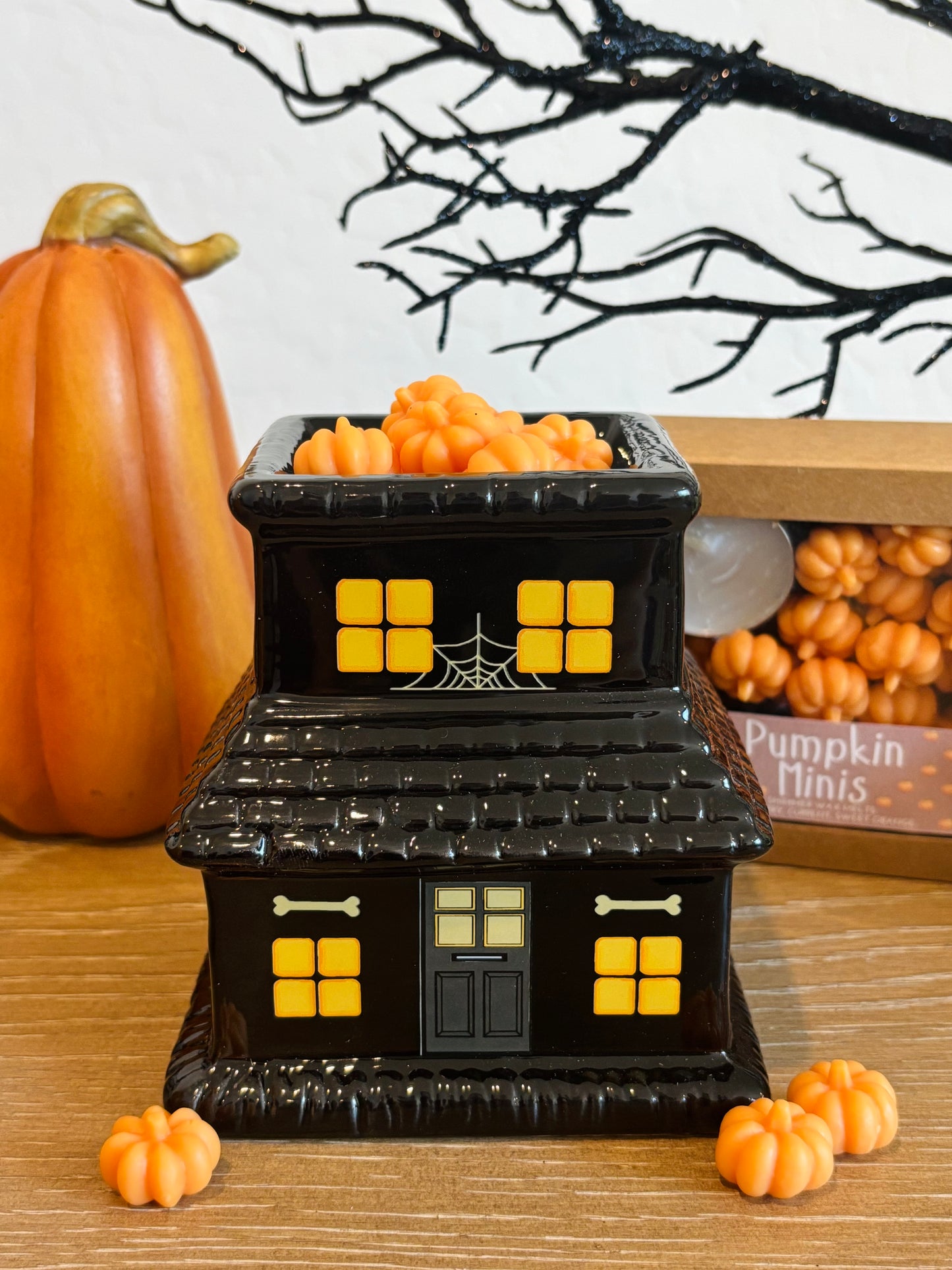 Two-Story Haunted House Wax Warmer