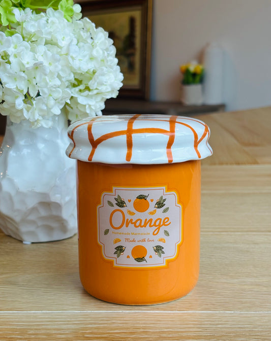 Orange Marmalade Jar Wax Warmer