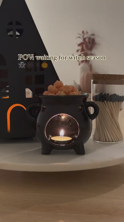 Black Cauldron Wax Warmer